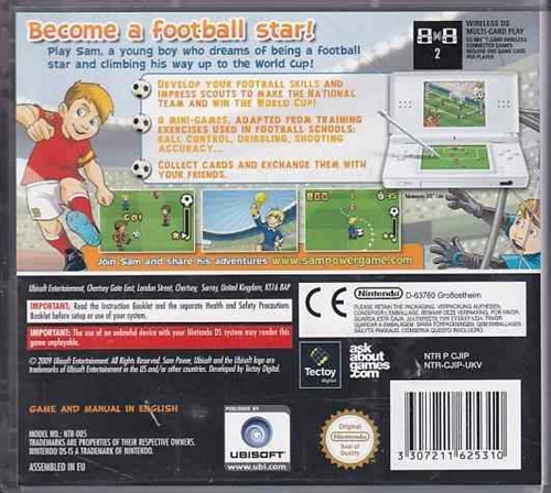 Sam Power Footballer - Nintendo DS (A Grade) (Genbrug)